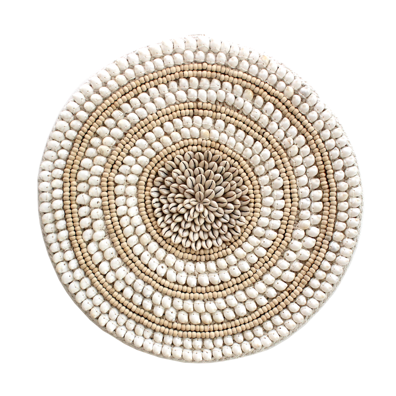 Round Shell Wall Hanging
