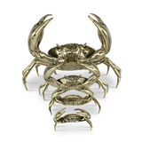 Mr Pinchy Brass Crabs