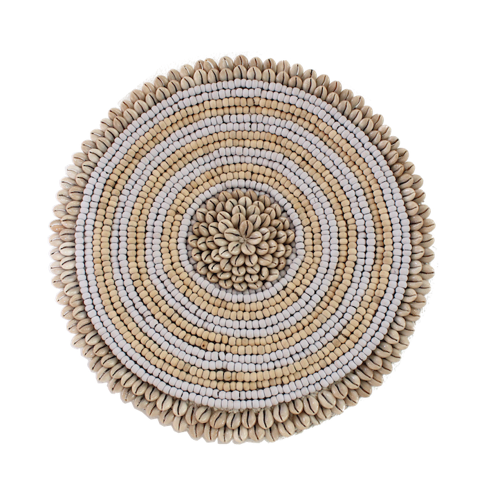 Round Beaded Wall Hanging