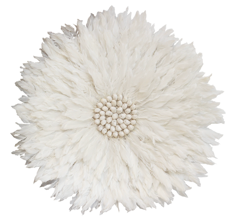 Feather Wall Hanging - White