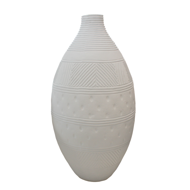 Onika Terracotta Pots - White