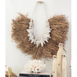 Leila Seagrass Driftwood Necklace